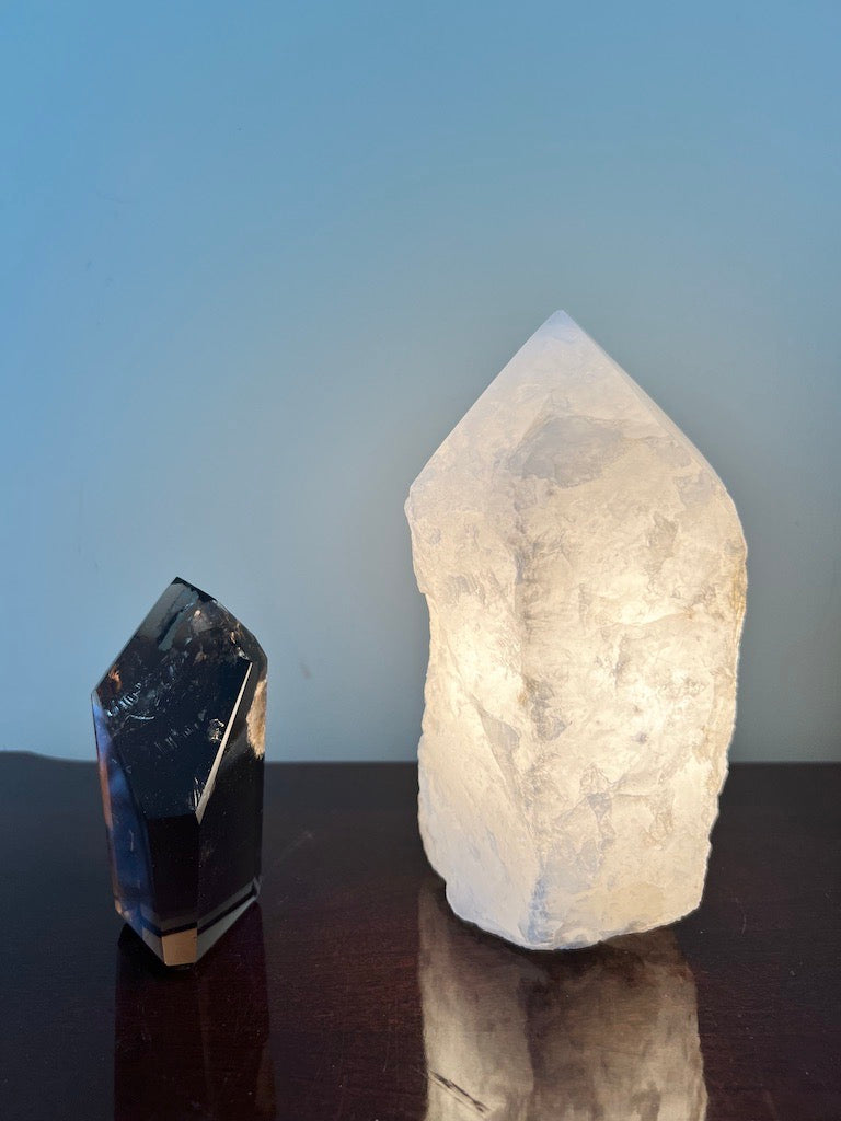 Mini Quartz Crystal Lamp image 1
