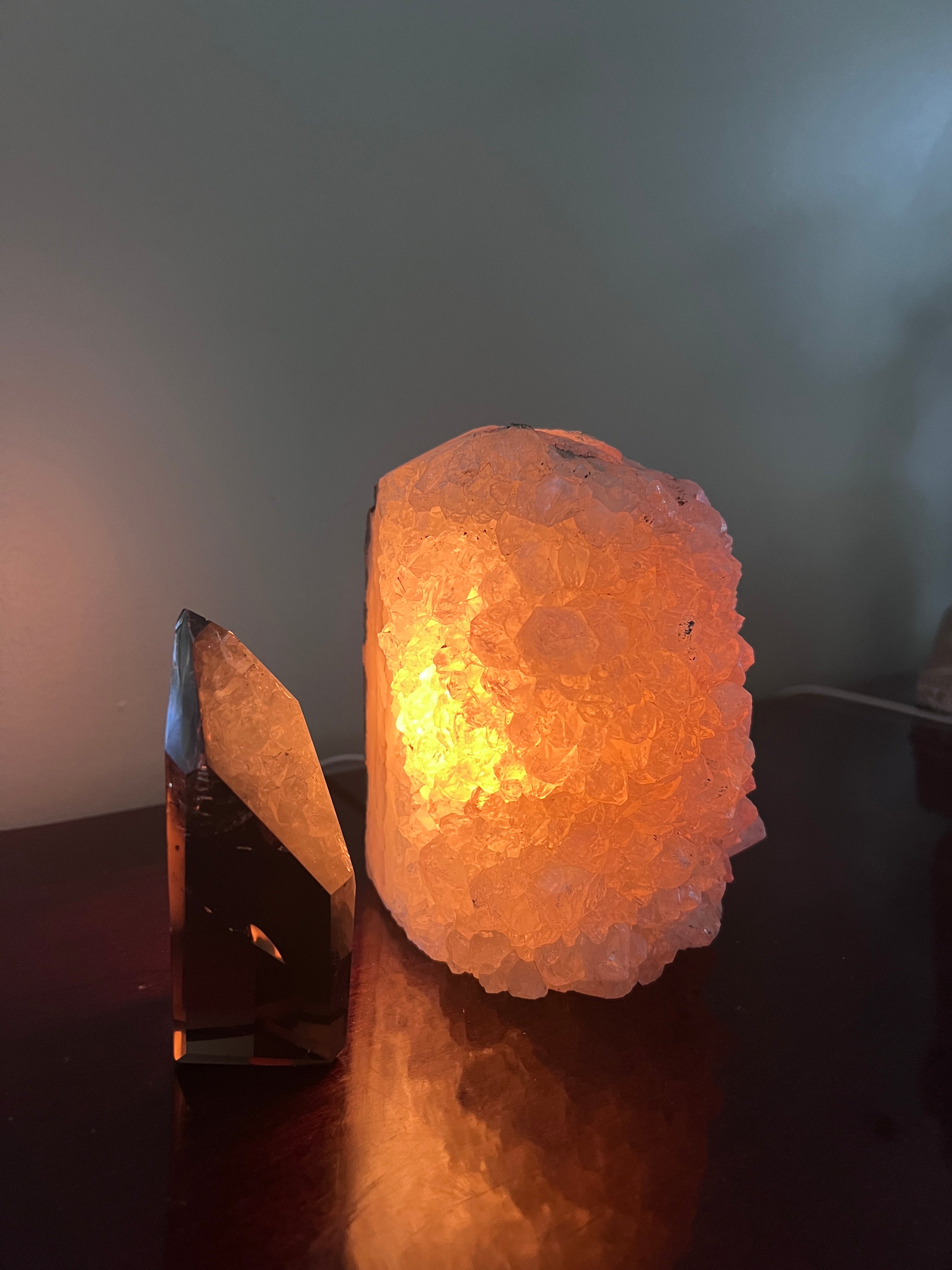 Amethyst Cluster Crystal Lamp image 8