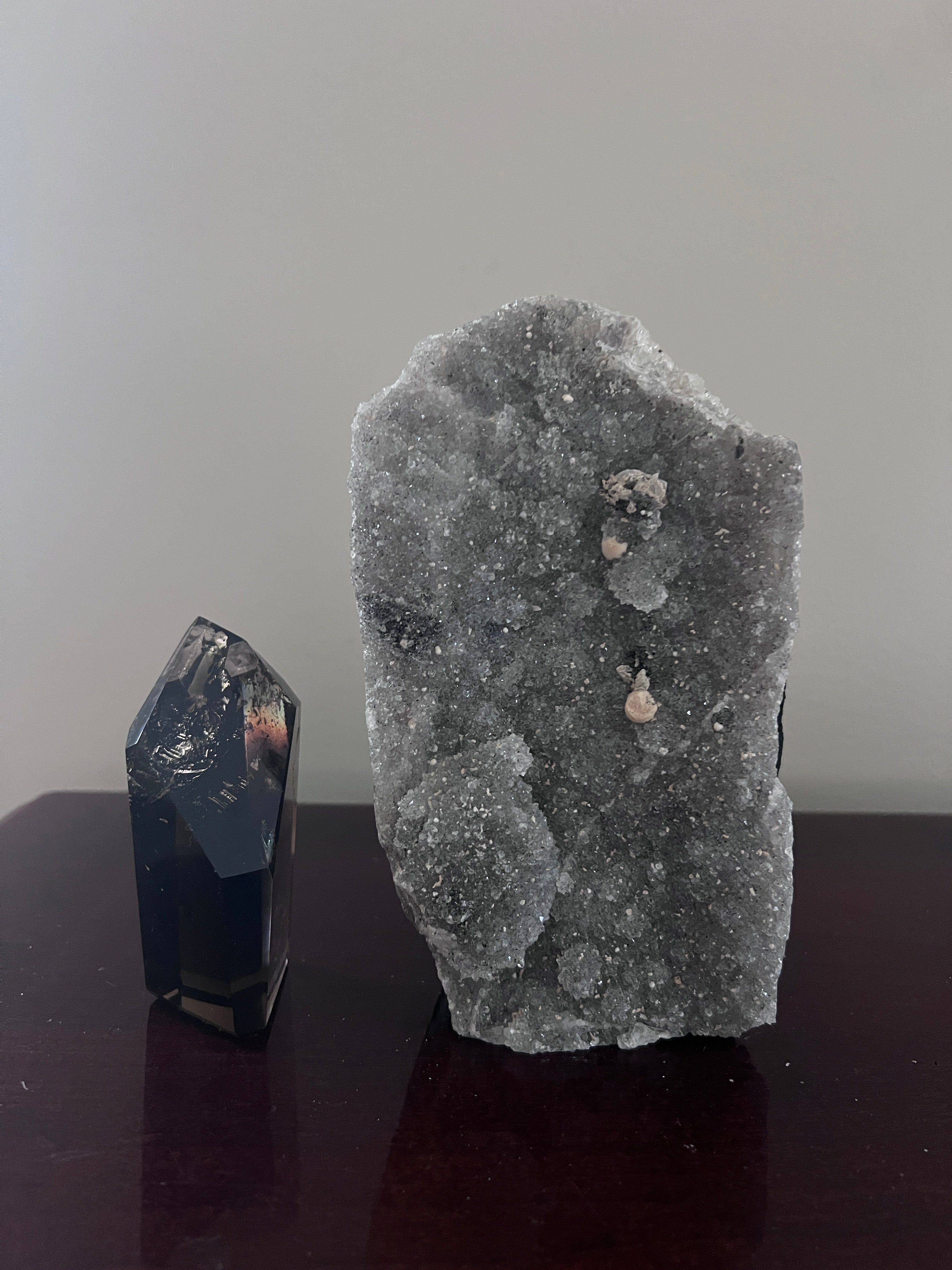 Amethyst Cluster Crystal Lamp image 7