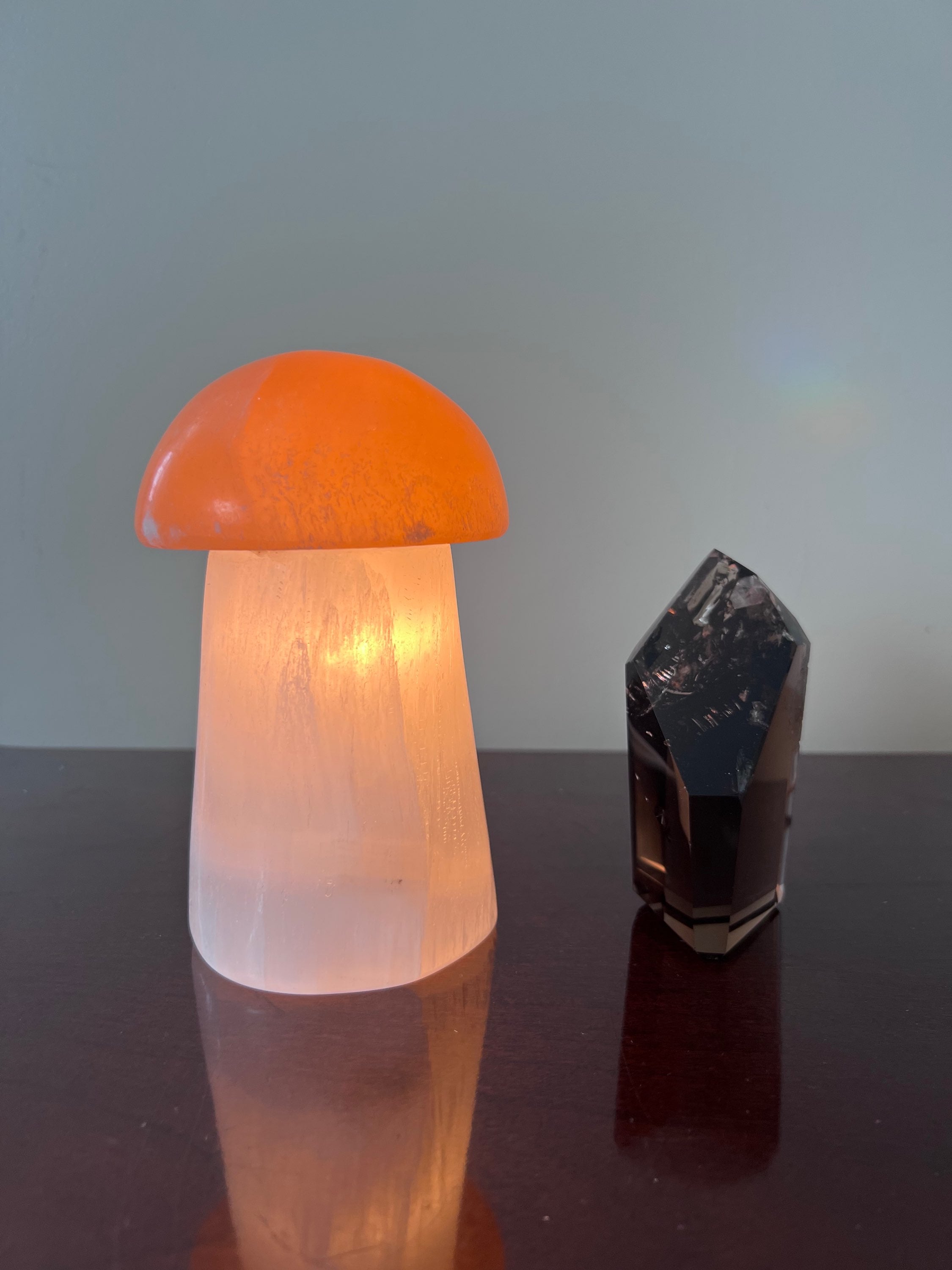 Selenite Mushroom Lamp image 3