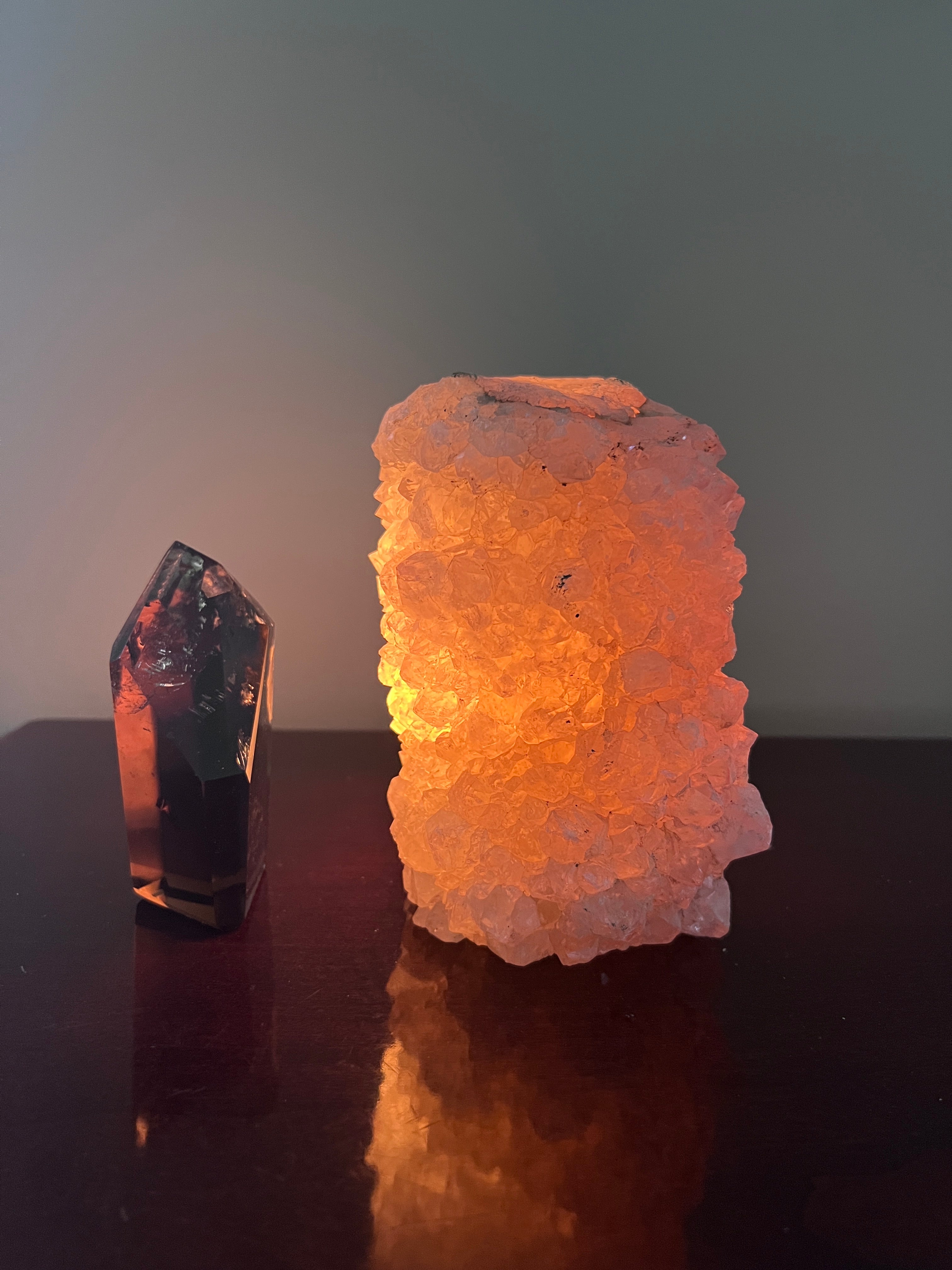 Amethyst Cluster Crystal Lamp image 7
