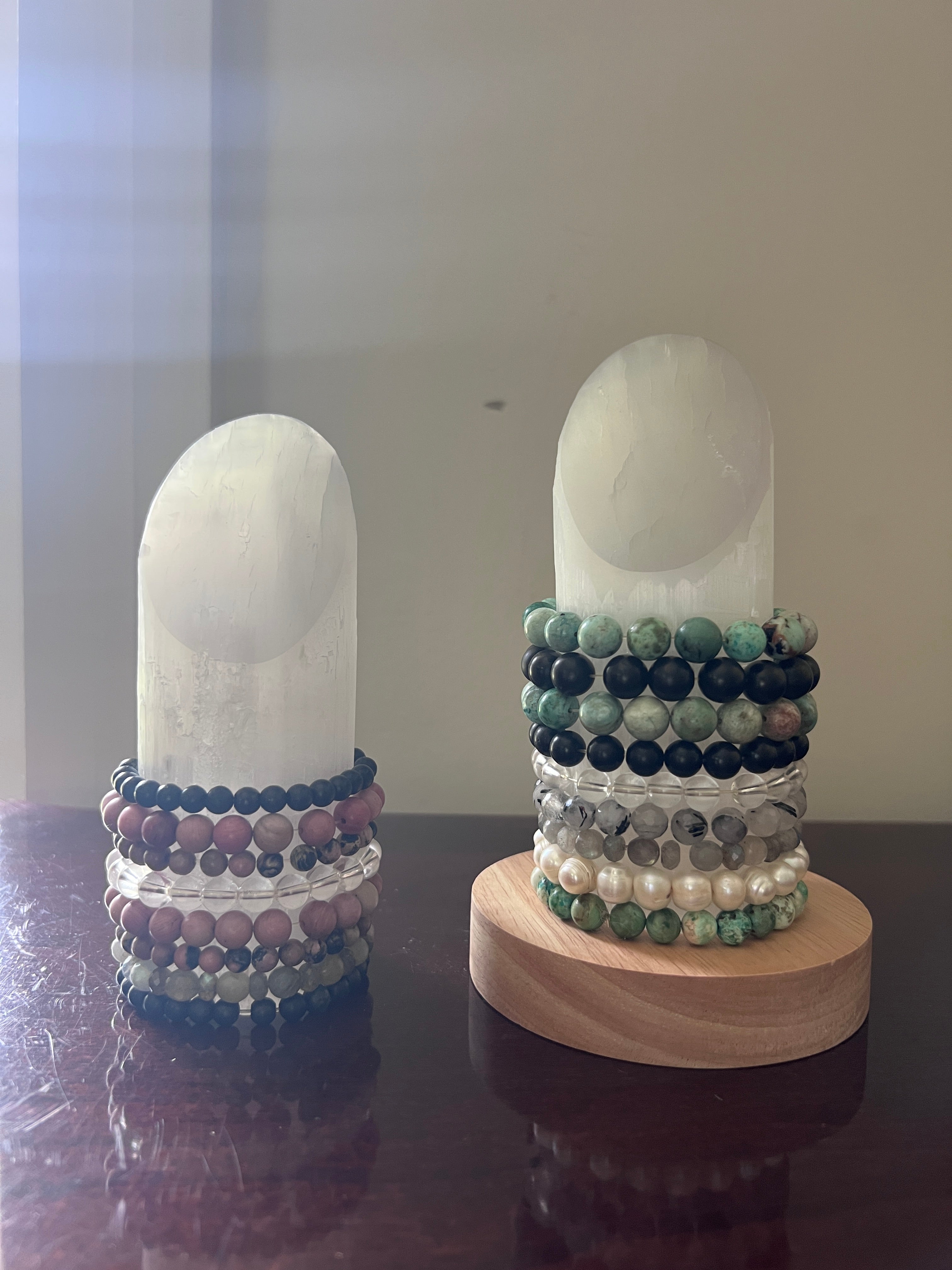 Selenite Lipstick Cylinder & Lamp image 4