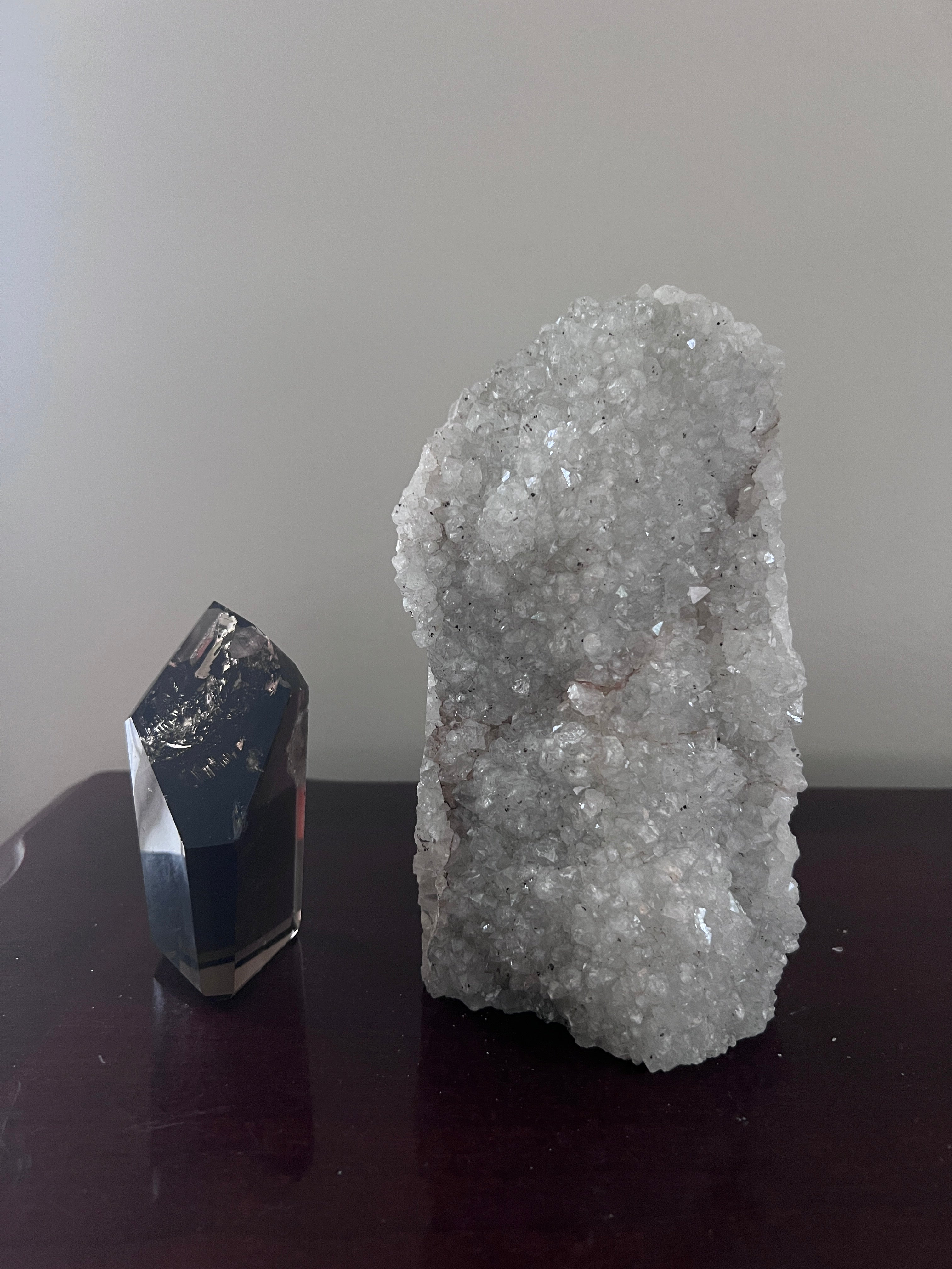 Amethyst Cluster Crystal Lamp image 4