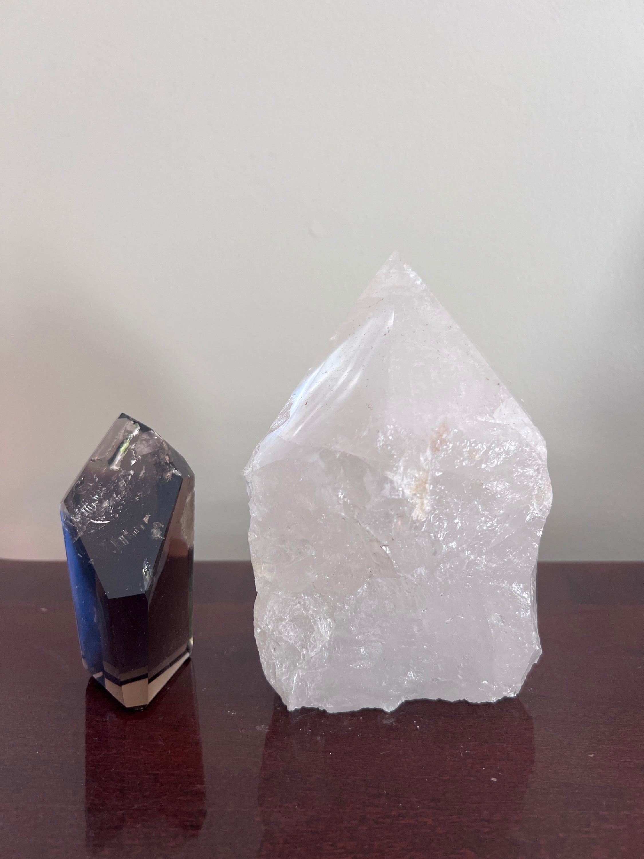 Clear Quartz Polished Point Crystal Lamp image 5