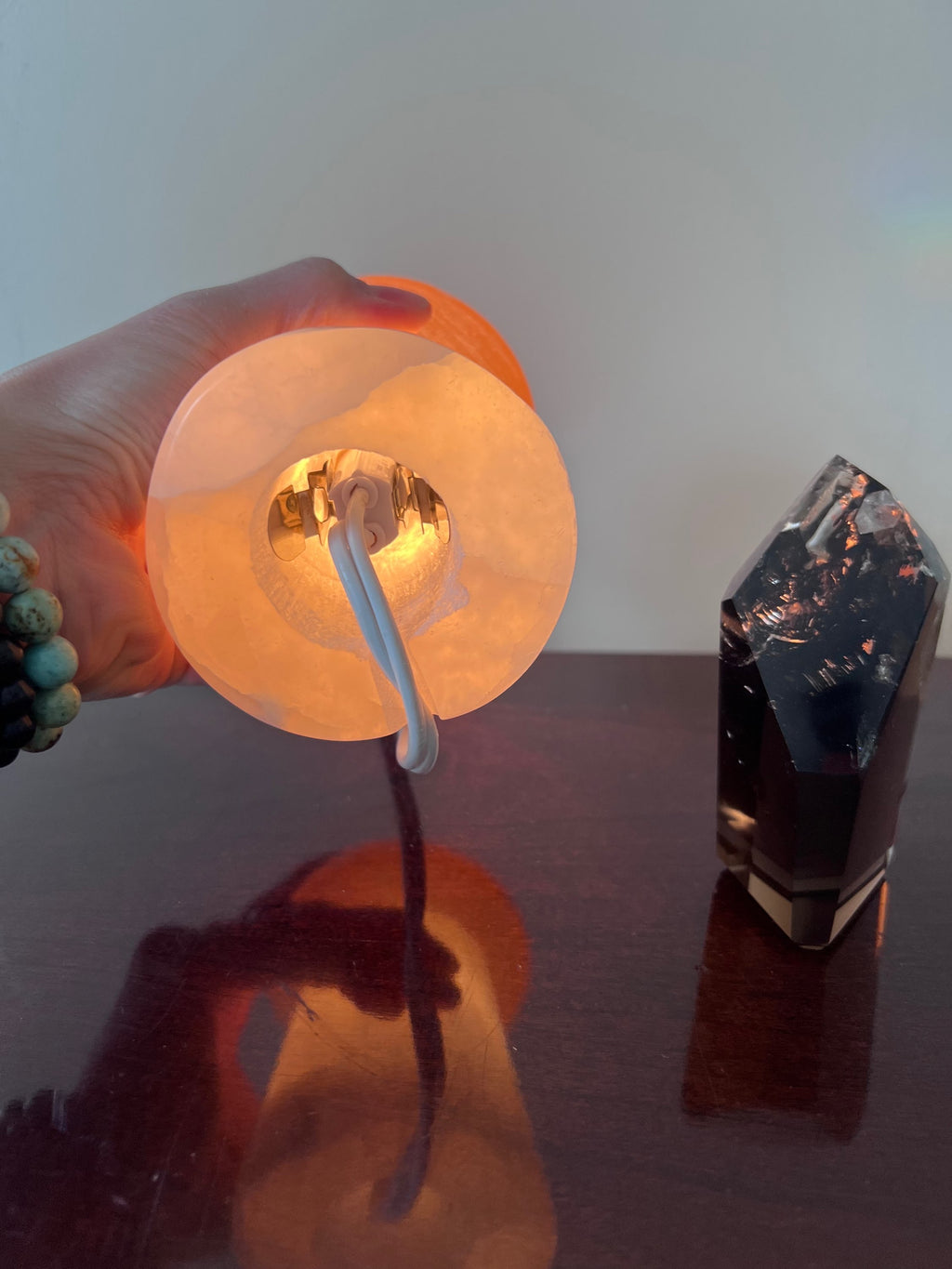 Selenite Mushroom Lamp image 6