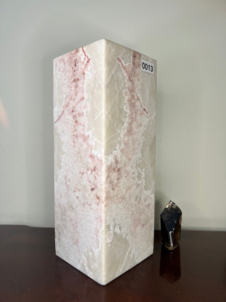 Cherry Blossom Calcite Crystal Lamp image 3