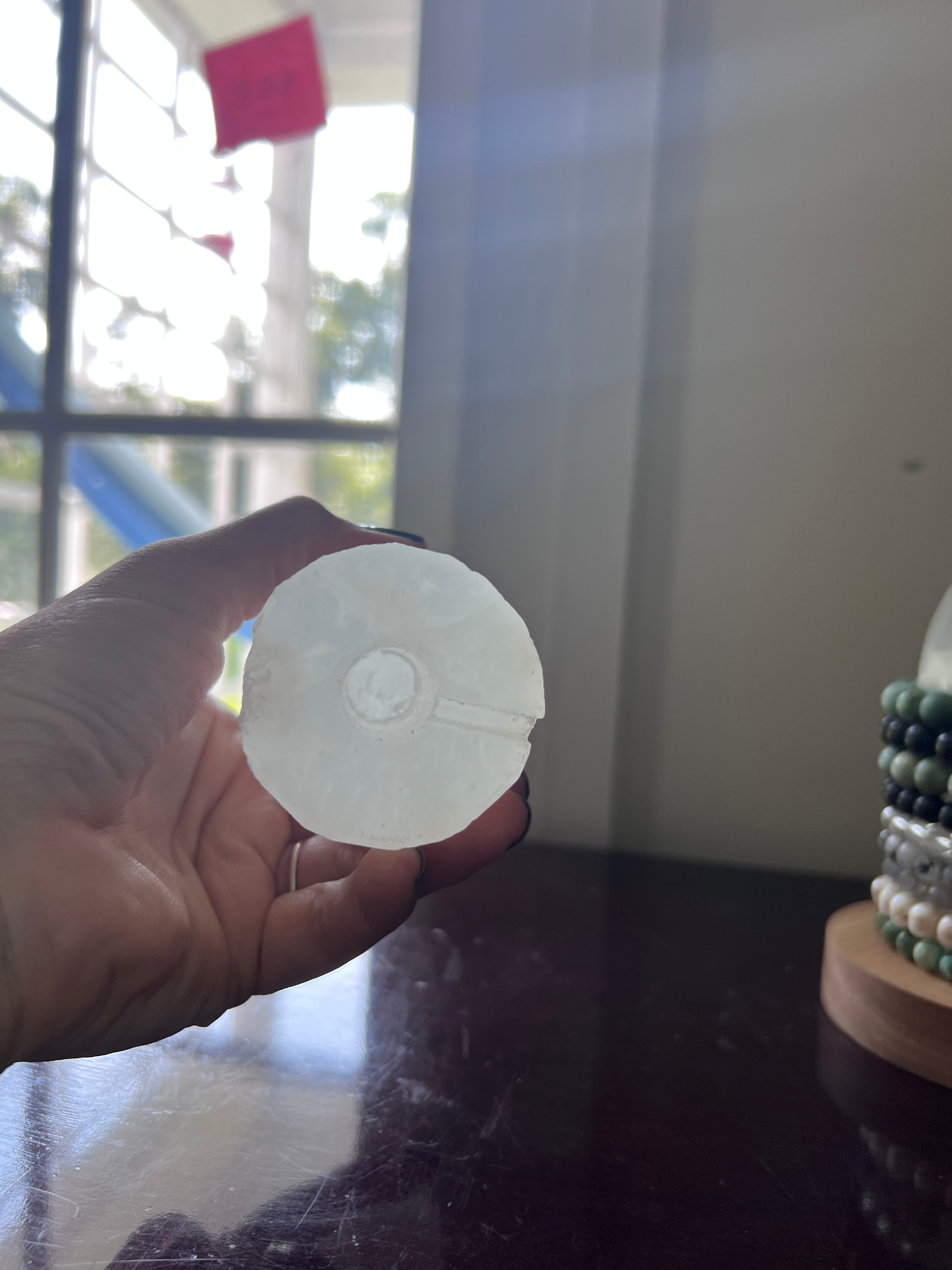 Selenite Lipstick Cylinder & Lamp image 6