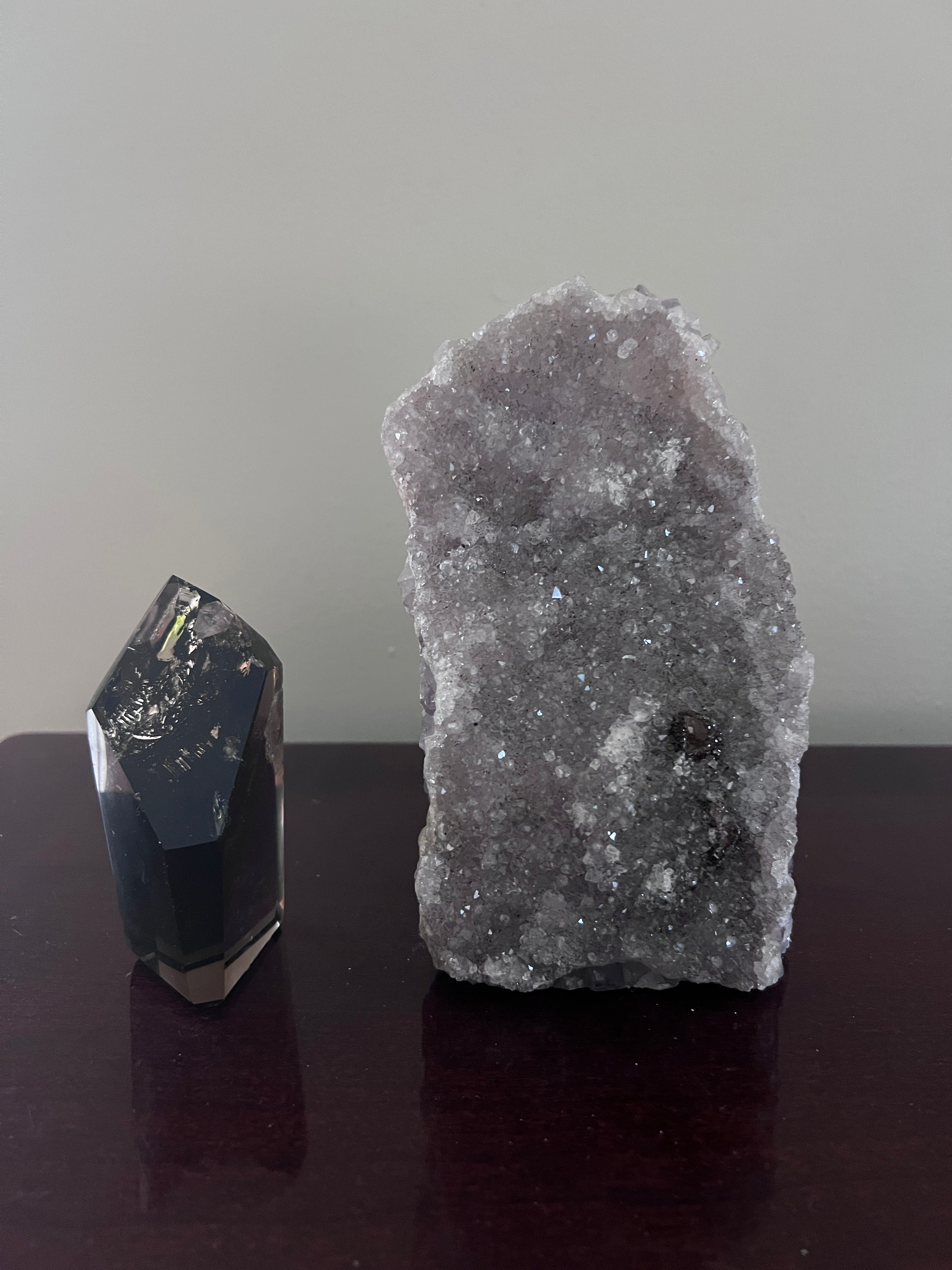 Amethyst Cluster Crystal Lamp image 7